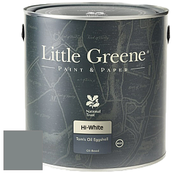 Краска Little Greene Tom’s Oil Eggshell полуматовая масляная краска цвет NCS S 5005-B50G 