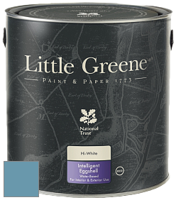 Краска Little Greene Intelligent Eggshell полуматовая моющаяся краска цвет NCS S 3030-B 