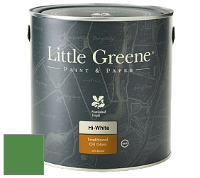 Краска Little Greene Traditional Oil Gloss высокоглянцевая масляная краска цвет NCS S 3060-G20Y 