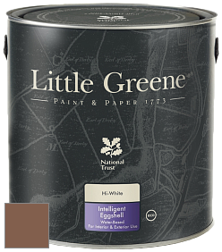 Краска Little Greene Intelligent Eggshell полуматовая моющаяся краска цвет NCS S 6020-Y40R 