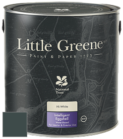Краска Little Greene Intelligent Eggshell полуматовая моющаяся краска цвет NCS S 8010-B50G 
