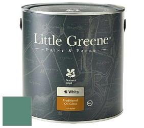 Краска Little Greene Traditional Oil Gloss высокоглянцевая масляная краска цвет NCS S 4030-B90G 