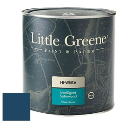 Краска Little Greene Intelligent Satinwood полуглянцевая моющаяся краска цвет RAL 5001 