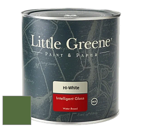 Краска Little Greene Intelligent Gloss глянцевая моющаяся краска цвет NCS S 4550-G30Y 