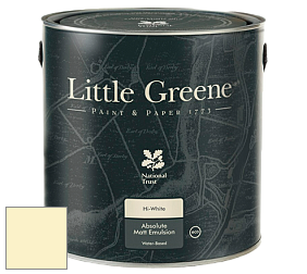 Краска Little Greene Absolute Matt Emulsion матовая краска для потолка цвет LG42 Creamerie