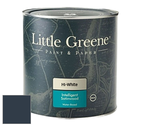 Краска Little Greene Intelligent Satinwood полуглянцевая моющаяся краска цвет RAL 5008 