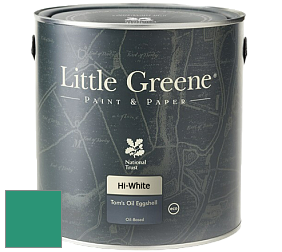 Краска Little Greene Tom’s Oil Eggshell полуматовая масляная краска цвет NCS S 3050-B90G 