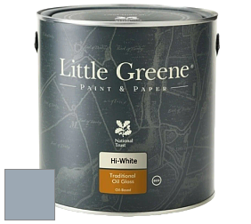 Краска Little Greene Traditional Oil Gloss высокоглянцевая масляная краска цвет NCS S 3010-R80B 