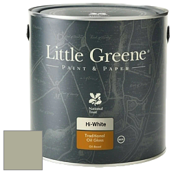 Краска Little Greene Traditional Oil Gloss высокоглянцевая масляная краска цвет NCS S 3010-G60Y 