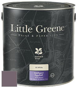 Краска Little Greene Intelligent Eggshell полуматовая моющаяся краска цвет NCS S 6010-R30B 