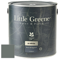 Краска Little Greene Tom’s Oil Eggshell полуматовая масляная краска цвет NCS S 6005-G 