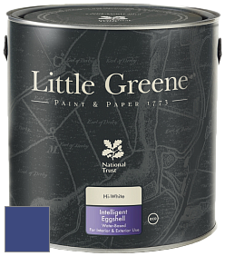 Краска Little Greene Intelligent Eggshell полуматовая моющаяся краска цвет NCS S 4550-R70B 