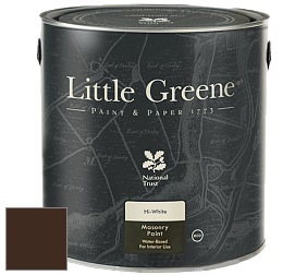 Краска Little Greene Intelligent Masonry Paint матовая колеруемая краска цвет LG32 Spanish Brown