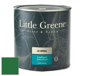 Краска Little Greene Intelligent Satinwood полуглянцевая моющаяся краска цвет RAL 6001 