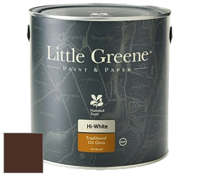 Краска Little Greene Traditional Oil Gloss высокоглянцевая масляная краска цвет RAL 8016 