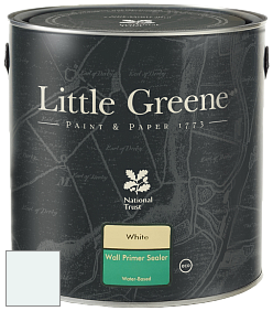 Краска Little Greene Wall Primer Sealer кроющий колеруемый грунт цвет LG364 Celestial Blue - Pale