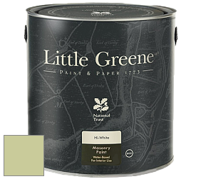 Краска Little Greene Intelligent Masonry Paint матовая колеруемая краска цвет LG85 Kitchen Green