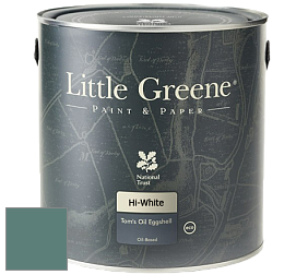 Краска Little Greene Tom’s Oil Eggshell полуматовая масляная краска цвет NCS S 5020-B70G 