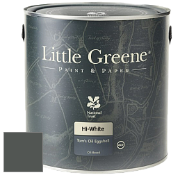Краска Little Greene Tom’s Oil Eggshell полуматовая масляная краска цвет LG324 Vulcan