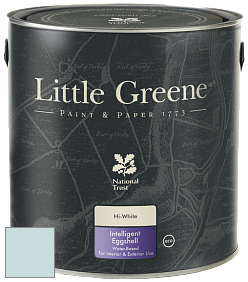 Краска Little Greene Intelligent Eggshell полуматовая моющаяся краска цвет NCS S 1010-B50G 