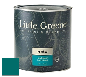 Краска Little Greene Intelligent Satinwood полуглянцевая моющаяся краска цвет NCS S 4550-B40G 