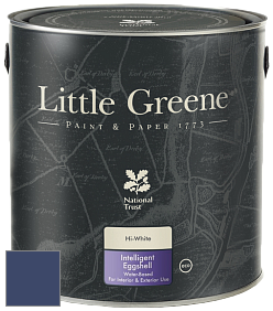 Краска Little Greene Intelligent Eggshell полуматовая моющаяся краска цвет NCS S 6030-R70B 