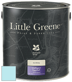Краска Little Greene Intelligent Eggshell полуматовая моющаяся краска цвет LG258 Pale Berlin