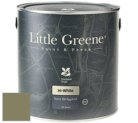 Краска Little Greene Tom’s Oil Eggshell полуматовая масляная краска цвет NCS S 5020-G70Y 