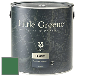 Краска Little Greene Tom’s Oil Eggshell полуматовая масляная краска цвет NCS S 4050-G10Y 