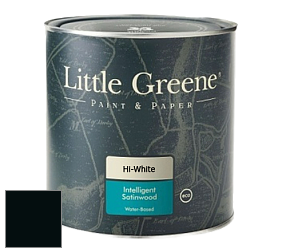 Краска Little Greene Intelligent Satinwood полуглянцевая моющаяся краска цвет LG119 Jack Black