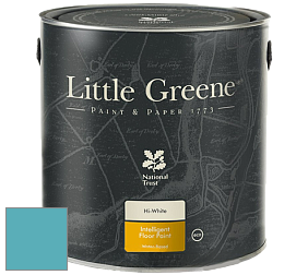 Краска Little Greene Intelligent Floor Paint полуглянцевая быстросохнущая краска цвет NCS S 2040-B20G 