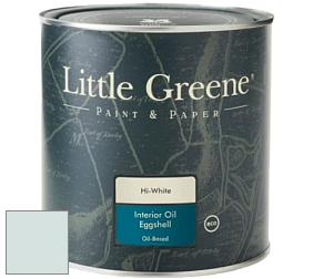 Краска Little Greene Interior Oil Eggshell полуматовая масляная краска цвет LG365 Celestial Blue - Mid