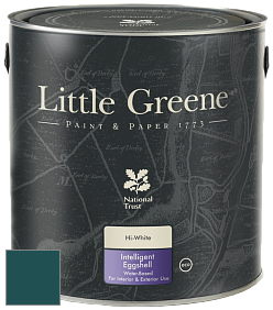 Краска Little Greene Intelligent Eggshell полуматовая моющаяся краска цвет NCS S 6530-B30G 