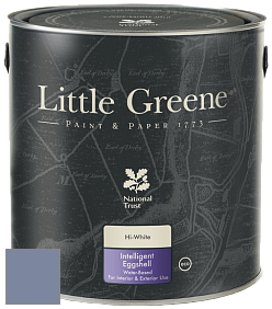 Краска Little Greene Intelligent Eggshell полуматовая моющаяся краска цвет NCS S 4020-R70B 