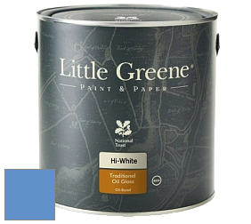 Краска Little Greene Traditional Oil Gloss высокоглянцевая масляная краска цвет NCS S 2050-R80B 