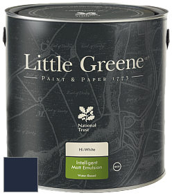 Краска Little Greene Ultimatt Intelligent Matt Emulsion матовая моющаяся краска цвет RAL 5011 