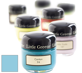 Краска Little Greene Sample Pot баночка краски цвет LG253 Regency Blue