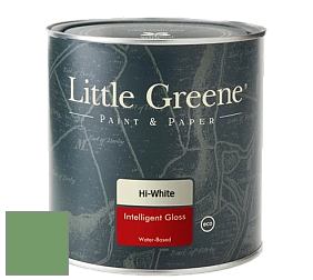 Краска Little Greene Intelligent Gloss глянцевая моющаяся краска цвет NCS S 3040-G20Y 