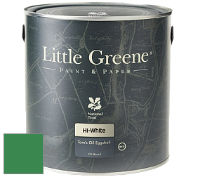 Краска Little Greene Tom’s Oil Eggshell полуматовая масляная краска цвет NCS S 3060-G10Y 