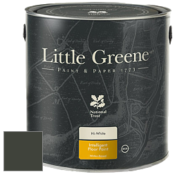 Краска Little Greene Intelligent Floor Paint полуглянцевая быстросохнущая краска цвет RAL 6006 