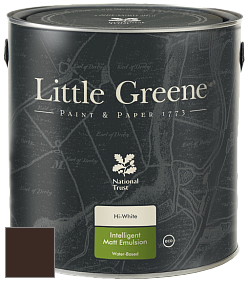 Краска Little Greene Ultimatt Intelligent Matt Emulsion матовая моющаяся краска цвет LG247 Chimney Brick