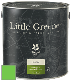 Краска Little Greene Ultimatt Intelligent Matt Emulsion матовая моющаяся краска цвет LG199 Phthalo Green