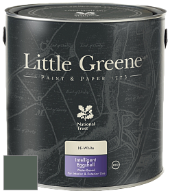 Краска Little Greene Intelligent Eggshell полуматовая моющаяся краска цвет NCS S 7010-G10Y 