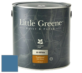 Краска Little Greene Traditional Oil Gloss высокоглянцевая масляная краска цвет NCS S 4040-R90B 