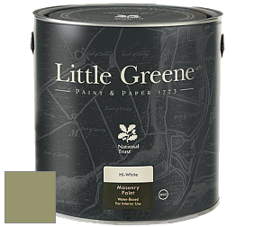 Краска Little Greene Intelligent Masonry Paint матовая колеруемая краска цвет LG302 Sir Lutyen's Sage