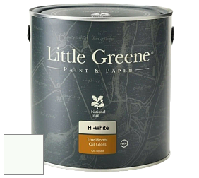 Краска Little Greene Traditional Oil Gloss высокоглянцевая масляная краска цвет RAL 9016 