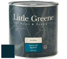 Краска Little Greene Interior Oil Eggshell полуматовая масляная краска цвет LG208 Hicks Blue