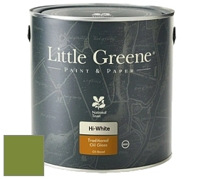 Краска Little Greene Traditional Oil Gloss высокоглянцевая масляная краска цвет NCS S 3060-G40Y 