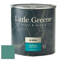 Краска Little Greene Intelligent Satinwood полуглянцевая моющаяся краска цвет NCS S 4030-B70G 