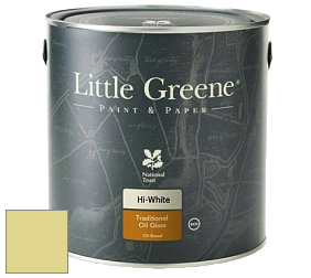 Краска Little Greene Traditional Oil Gloss высокоглянцевая масляная краска цвет NCS S 1030-G80Y 